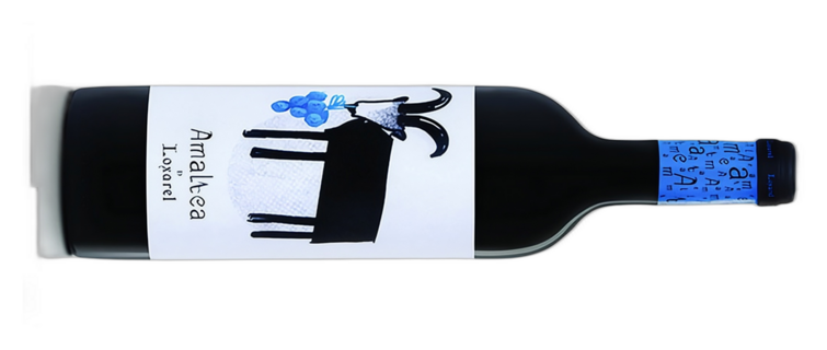 Amaltea negre de Loxarel, Blanc