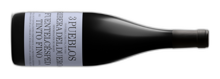 3 Pueblos Crianza Tinta Fina, Negre